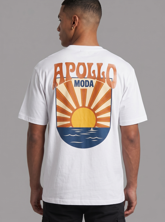 Horizon Oversized Heavyweight Graphic Tee