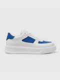 Apollo Moda Men's Artemis Dawn white and blue athletic-inspired sneaker, main product photo