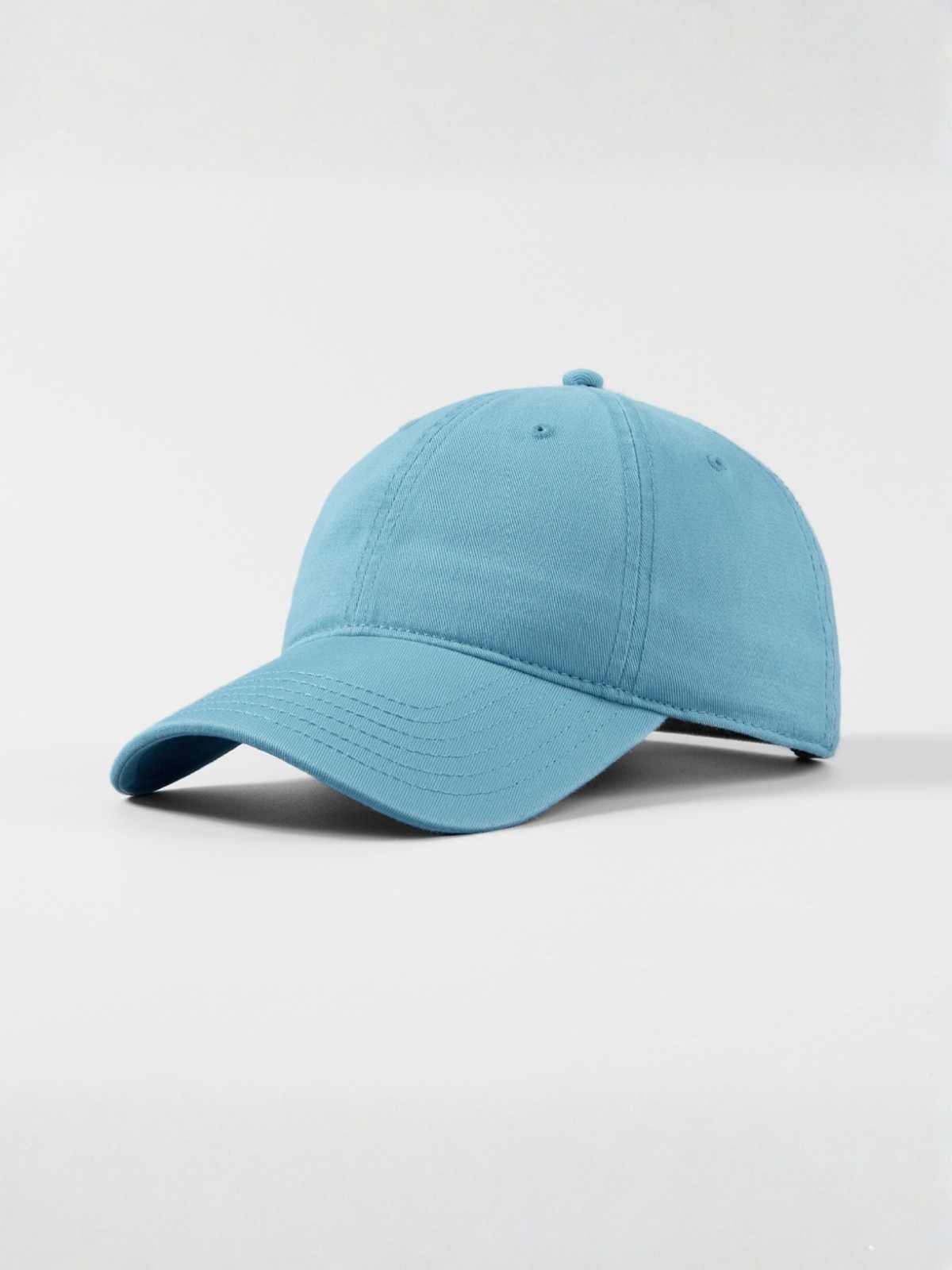 Gorra de sarga de algodón azul cielo