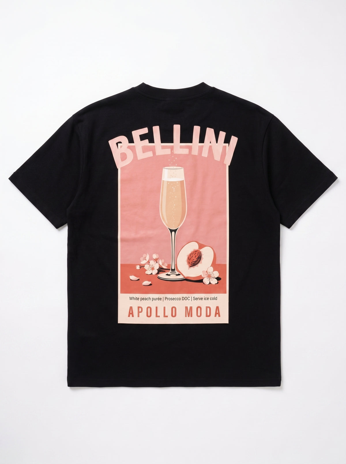 Camiseta gráfica pesada Bellini extragrande